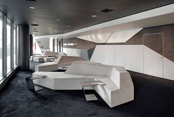 Foto Deutscher Pavillon der EXPO 2010 Shanghai Abdruck frei bei Angabe der Quelle „Architektur Schmidhuber + Kaindl / Ausstellung Milla & Partner